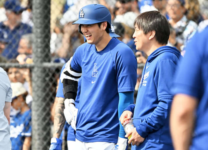 大谷翔平、水原一平