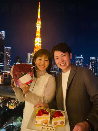 大栗麻未、若林武志