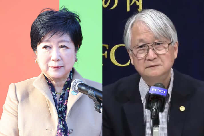 小池百合子、小島敏郎