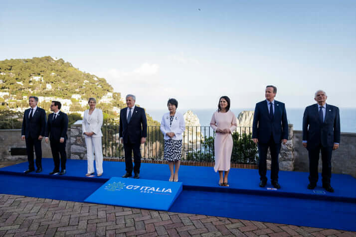 G7外相会合