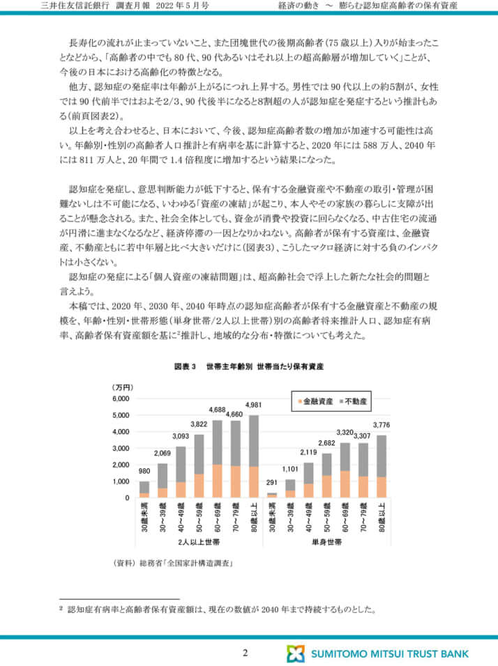 三井住友信託銀行の調査月報2