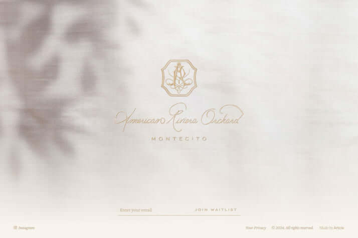 アメリカン・リビエラ・オーチャード公式サイトより