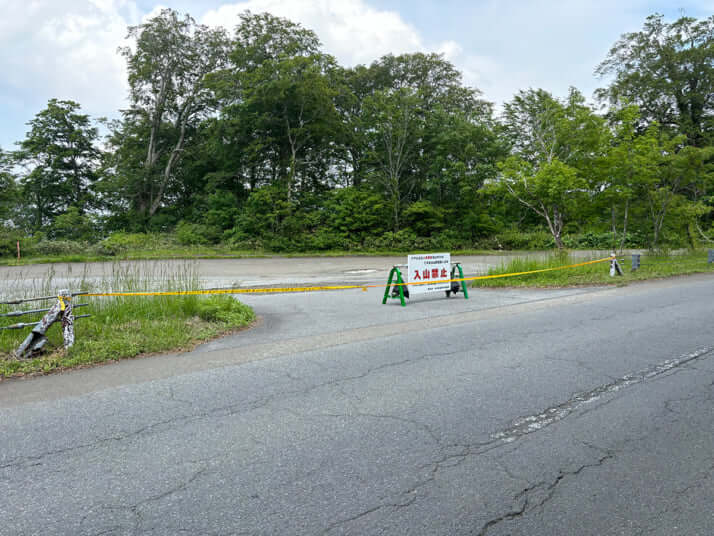 秋田県鹿角市の山林