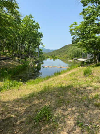 大邱思惟園（テグ・サユウォン）の散策路