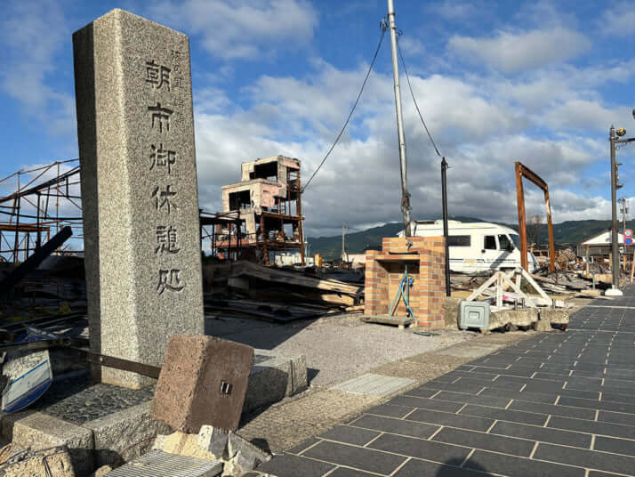 輪島朝市の火災現場_11