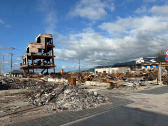輪島朝市の火災現場_16
