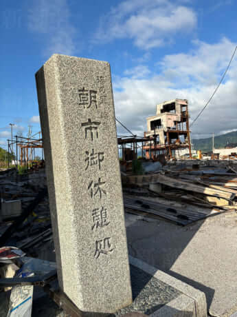 輪島朝市の火災現場_7