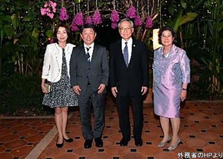 茂木敏充、夫人