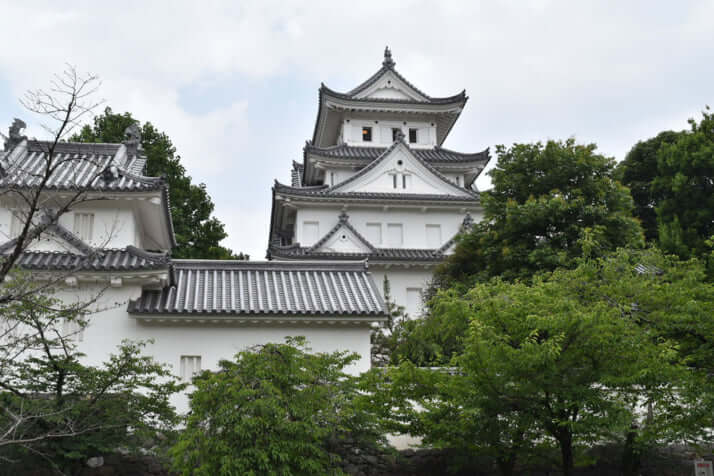 大垣城の外観復元天守