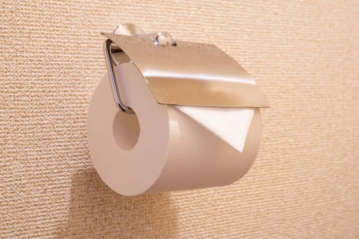 トイレットペーパー 三角折りイメージ