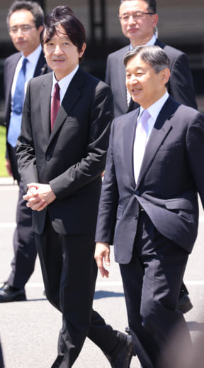 天皇陛下、秋篠宮さま