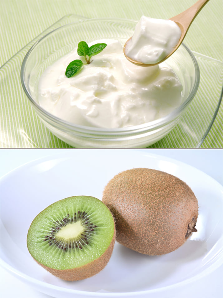 ヨーグルト、キウイイメージ