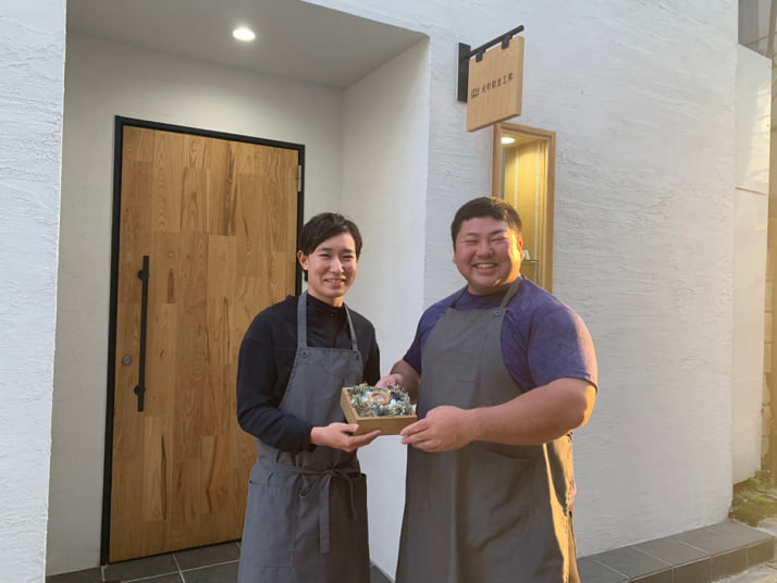 佐藤征平さん、江田佳子さん10