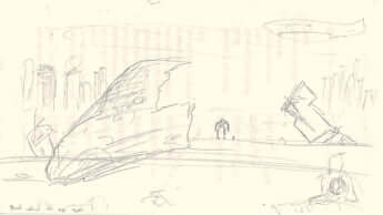 「メカバース」2012年時のスケッチ