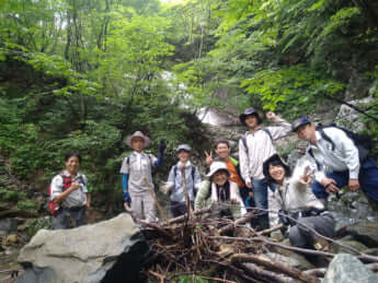 赤谷の森での自然観察会