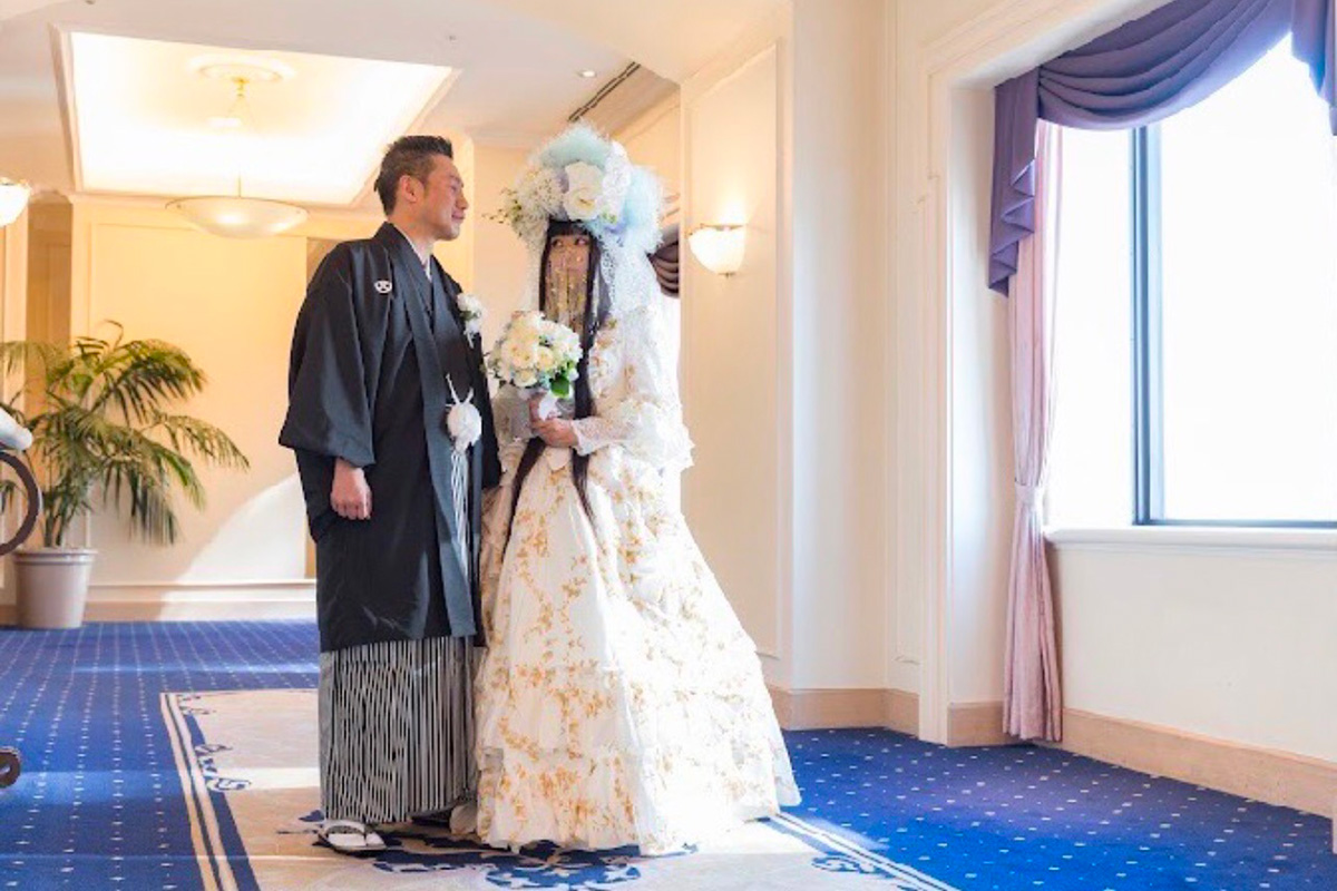 披露宴に「武論尊さん」からメッセージが！ 岸田劉生を大伯父に持つ