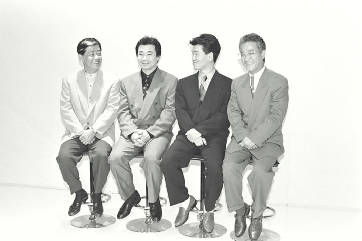 関口宏、三宅裕司、島田紳助、上岡龍太郎