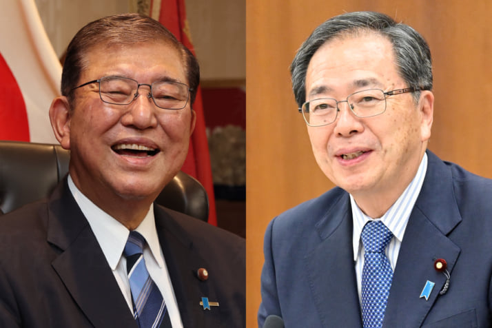 石破茂、斉藤鉄夫