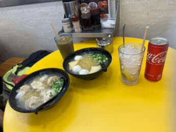 ローカル食堂の麺料理