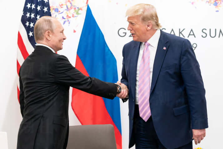 ドナルド・トランプ、ウラジーミル・プーチン