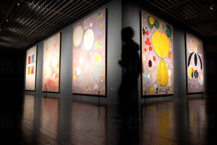 「ヒルマ・アフ・クリント展」（東京国立近代美術館）