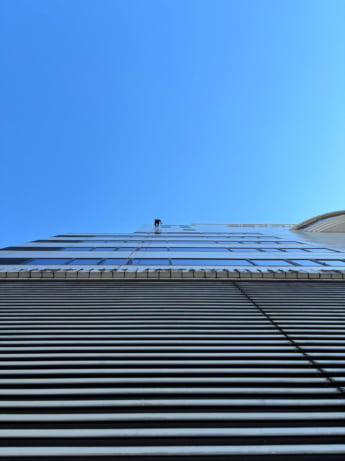 窓ガラス清掃員