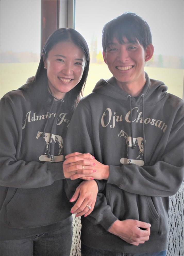 高田茉莉亜さん、岩﨑崇文さん