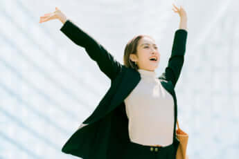 元気のある女性