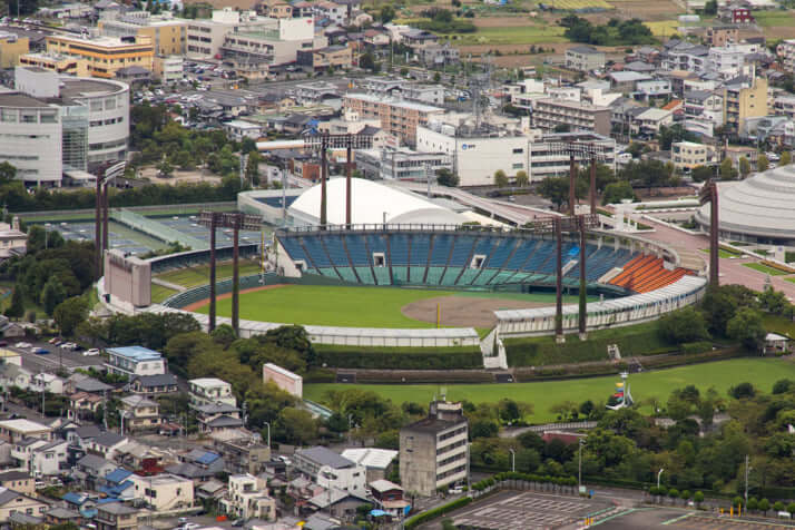 岐阜城からの遠景イメージ