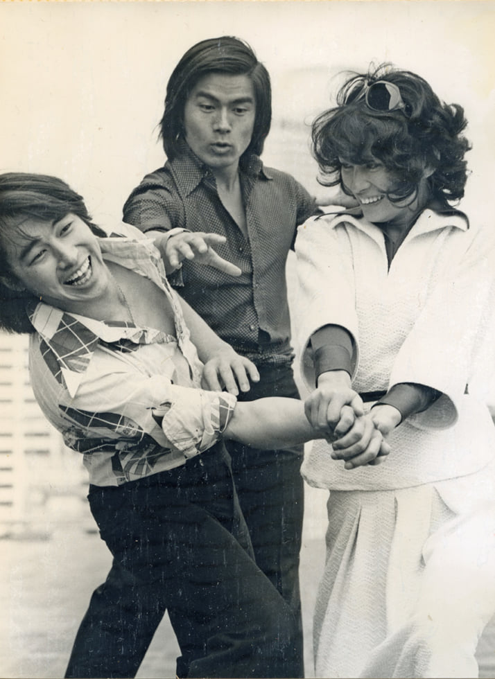 Gメン'75　俳優　倉田保昭さん　森マリアさん　他3名の直筆サイン ☆Gメン '75 女Gメン編-1 ☆藤田美保子 森マリア 倉田保昭