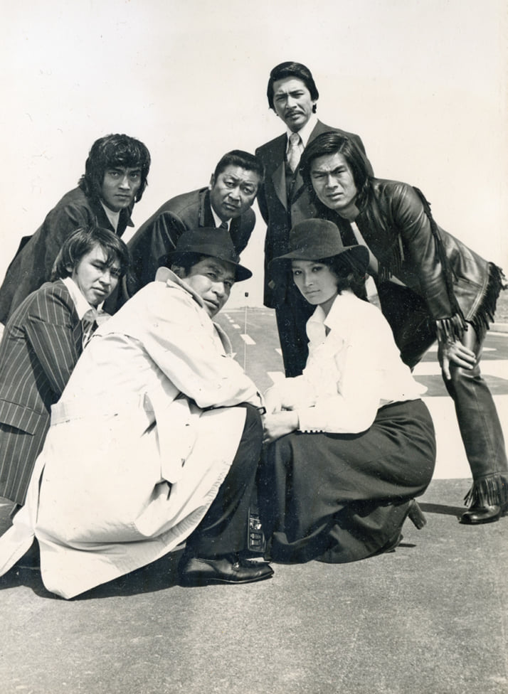 Gメン'75　俳優　倉田保昭さん　森マリアさん　他3名の直筆サイン ☆Gメン '75 女Gメン編-1 ☆藤田美保子 森マリア 倉田保昭