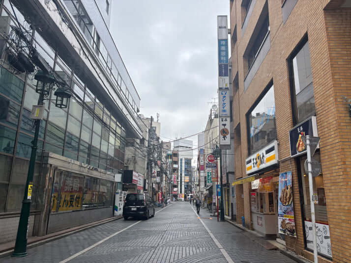 立川市の繁華街