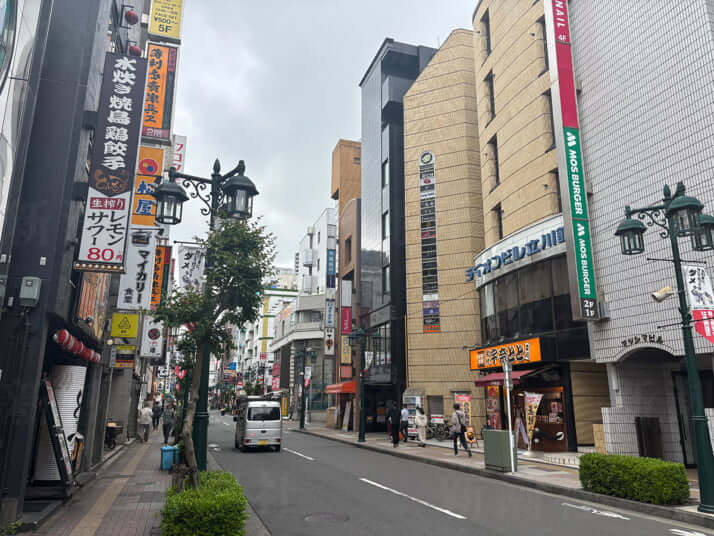 立川市の繁華街