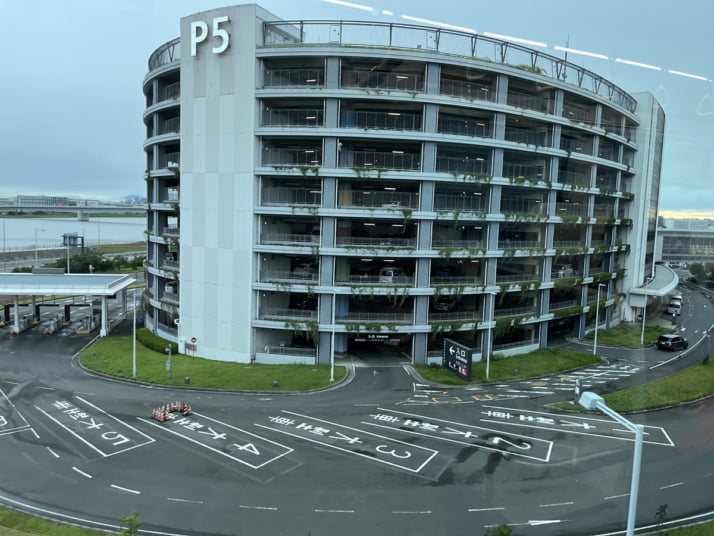 羽田空港の駐車場イメージ