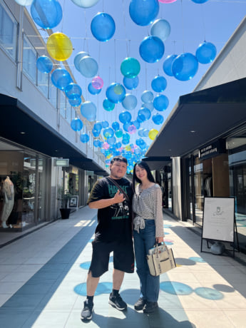 田馬場貴裕さん、有泉香代さん