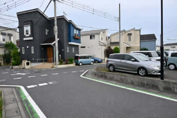 ひき逃げ事件の現場