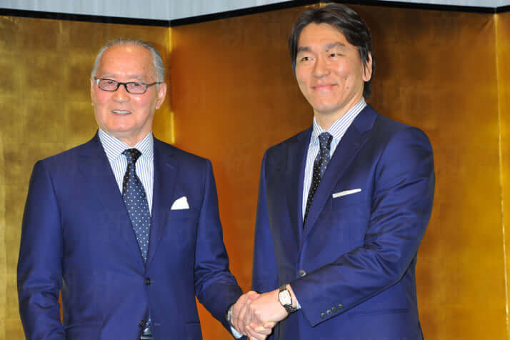 長嶋茂雄、松井秀喜