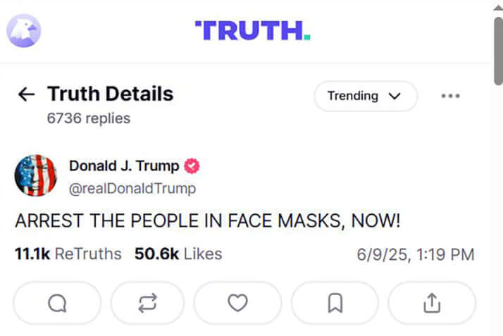 ドナルド・トランプのTruth