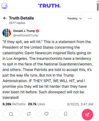 ドナルド・トランプのTruth