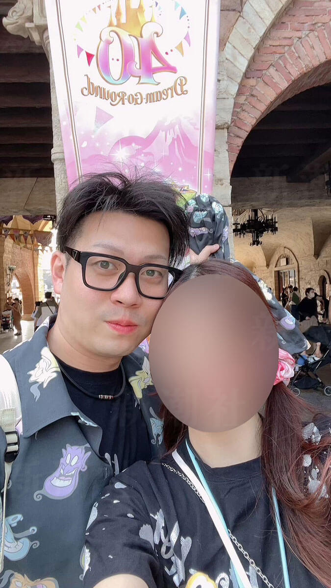 中村児太郎と妻