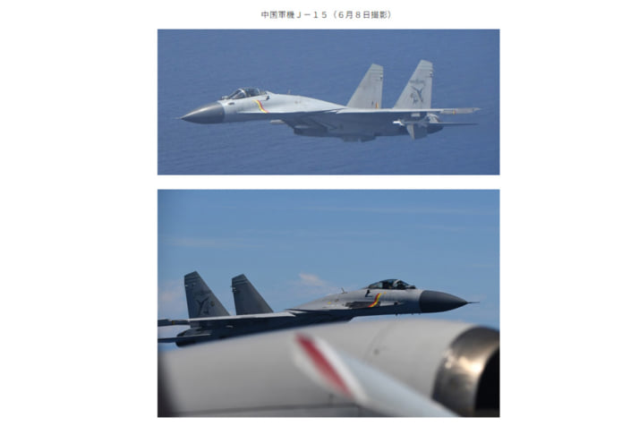 中国軍機J-15