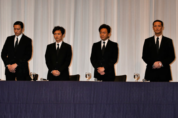 長瀬智也、国分太一、城島茂、松岡昌宏