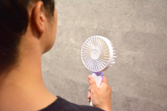 ハンディー扇風機イメージ