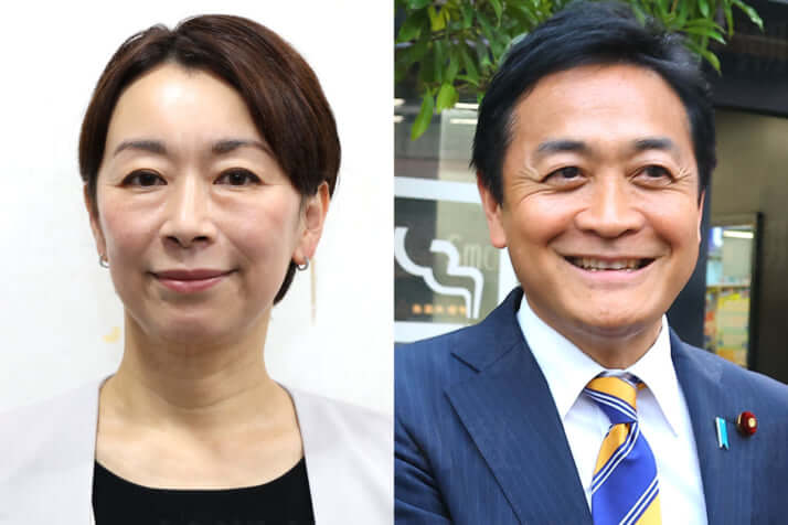 山尾志桜里、玉木雄一郎
