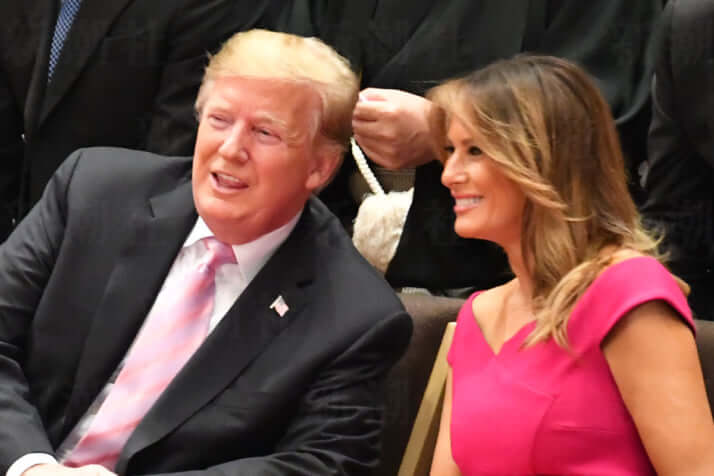 トランプ、メラニア