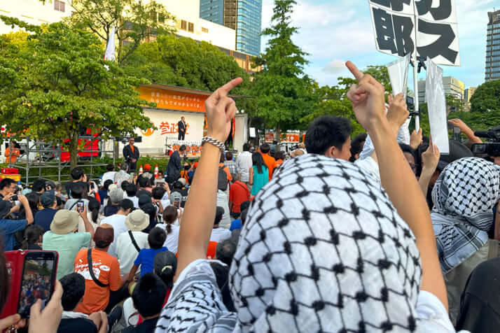 参政党_マイク納め_14