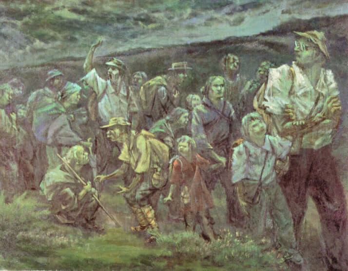 「闇夜の38度線突破」