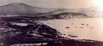 戦前の羅津全景