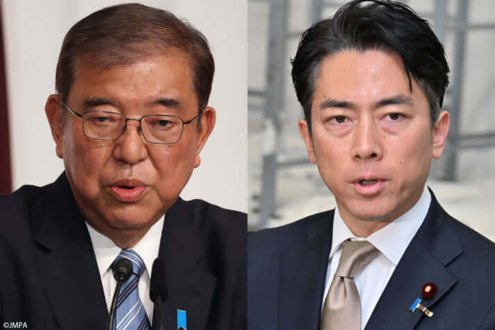 石破茂、小泉進次郎