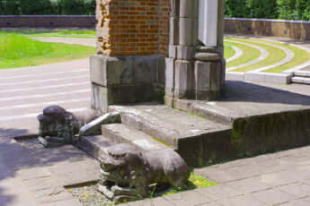 平和公園の被爆遺構イメージ